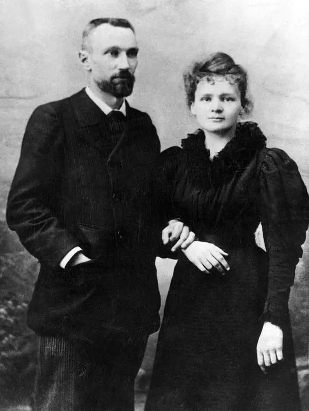 Marie e Piere Curie
